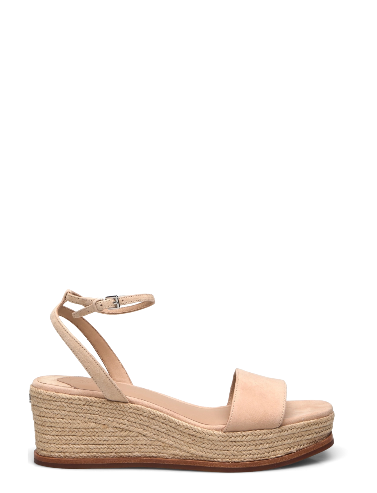 Lauren Ralph Lauren - Leona Suede Espadrille - espadrilles à talons - sand dune - 1
