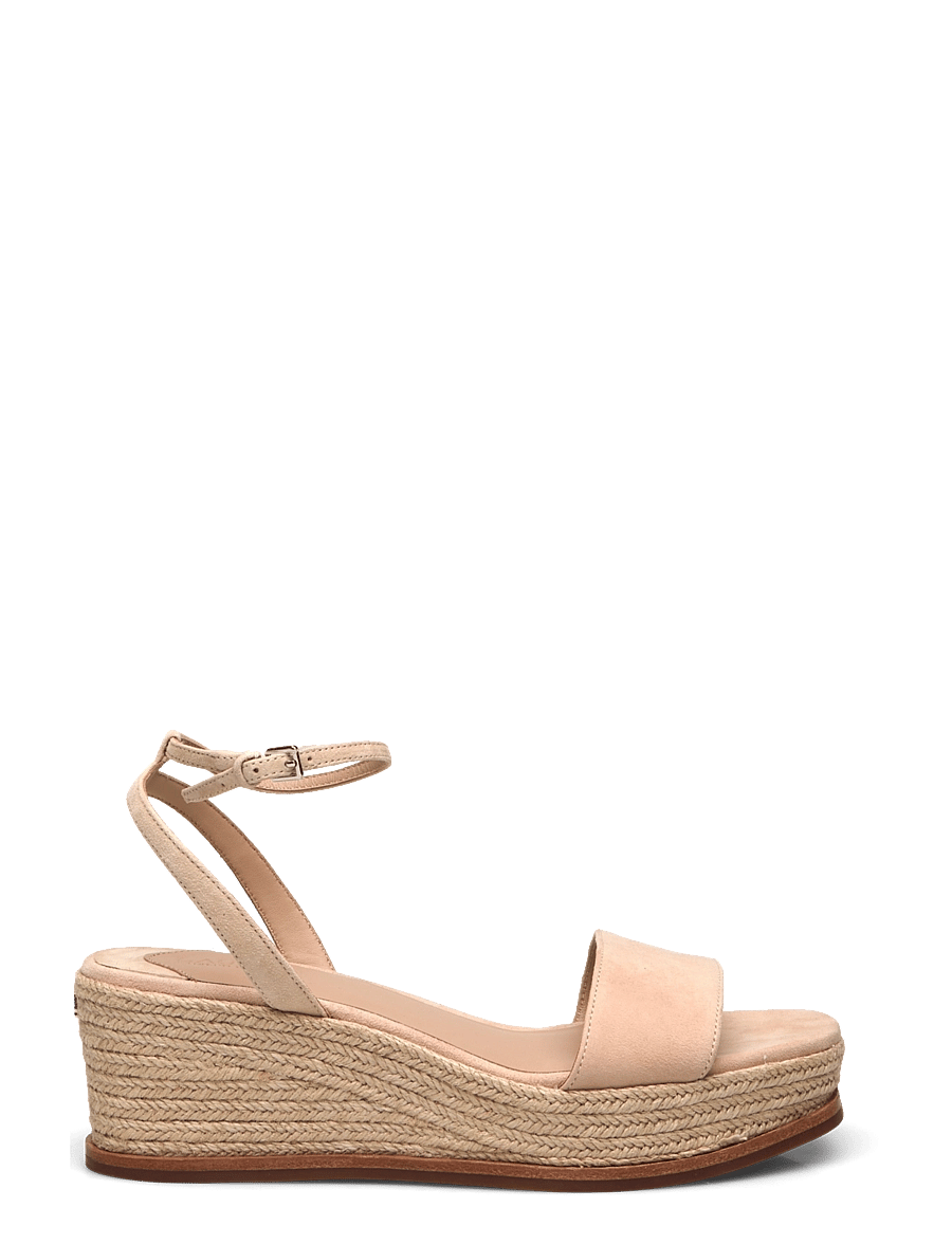 Lauren Ralph Lauren - Leona Suede Espadrille - kontsaga espadrillid - sand dune - 1