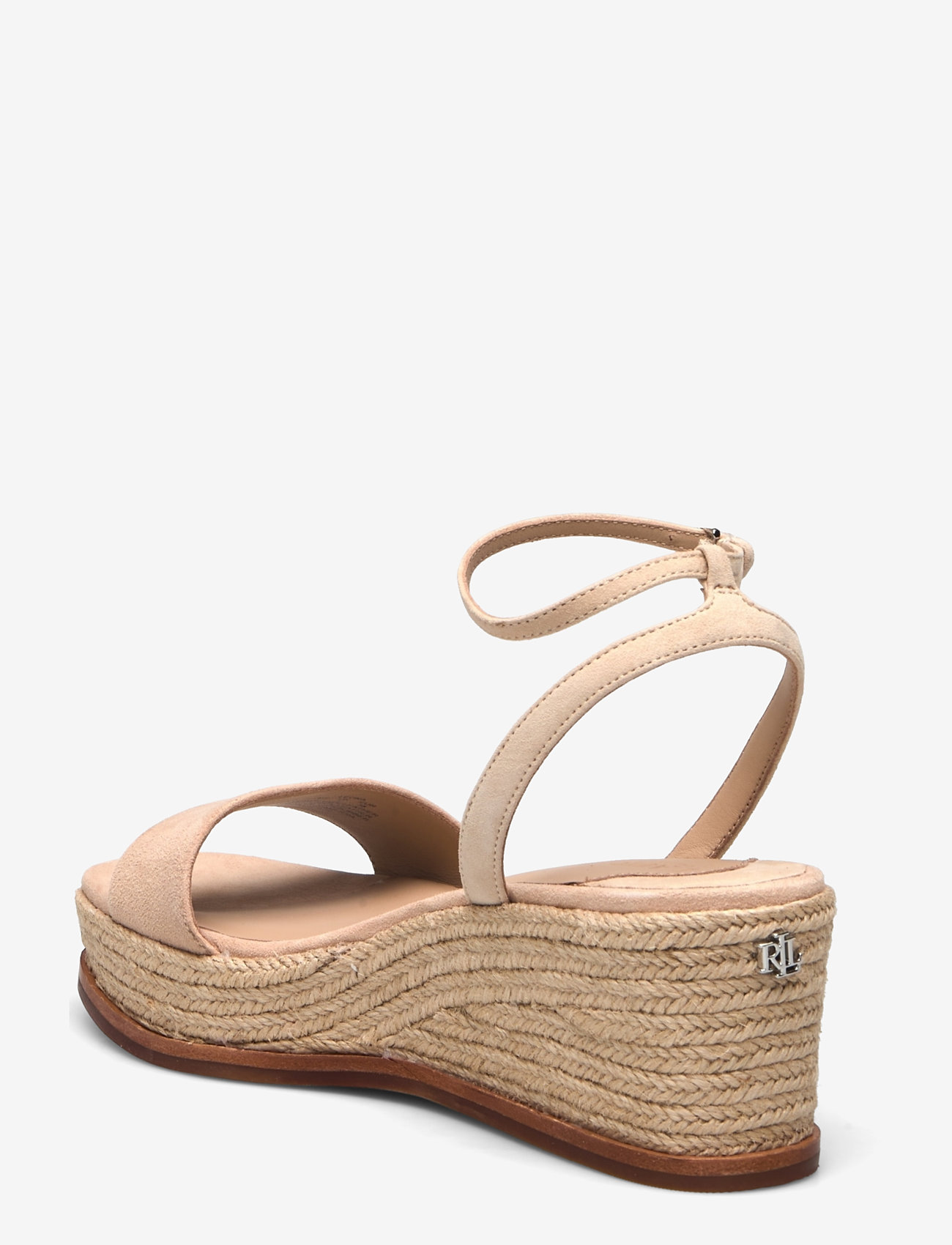 Lauren Ralph Lauren - Leona Suede Espadrille - espadrilles mit absatz - sand dune - 2