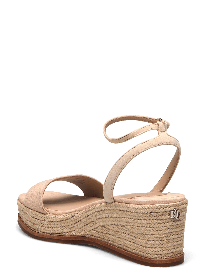 Lauren Ralph Lauren - Leona Suede Espadrille - kontsaga espadrillid - sand dune - 2