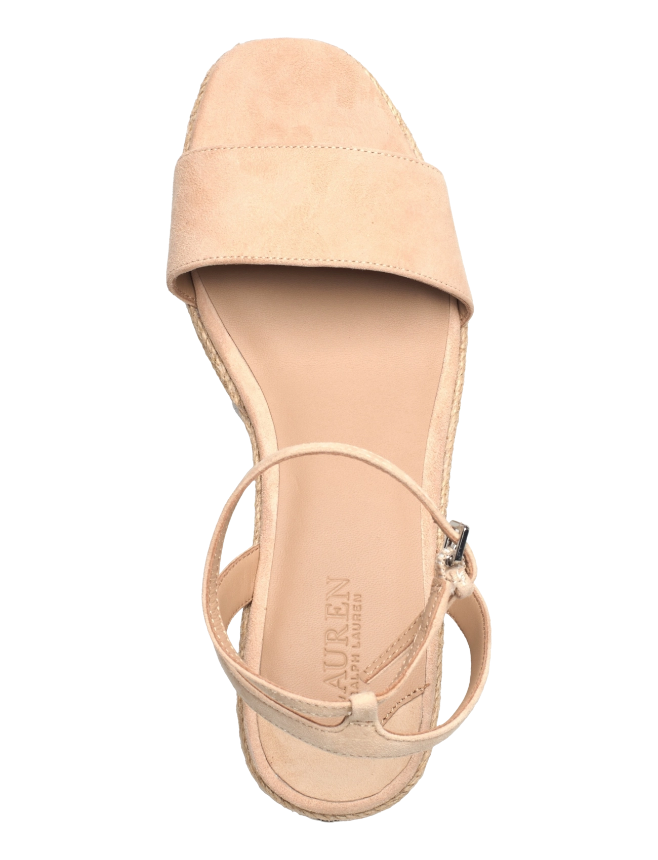 Lauren Ralph Lauren - Leona Suede Espadrille - espadrilles à talons - sand dune - 3