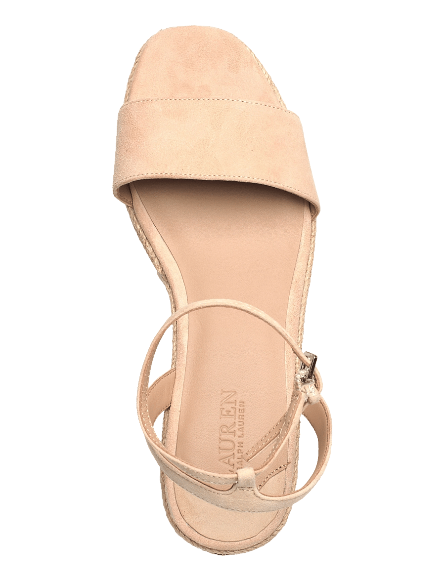 Lauren Ralph Lauren - Leona Suede Espadrille - kontsaga espadrillid - sand dune - 3