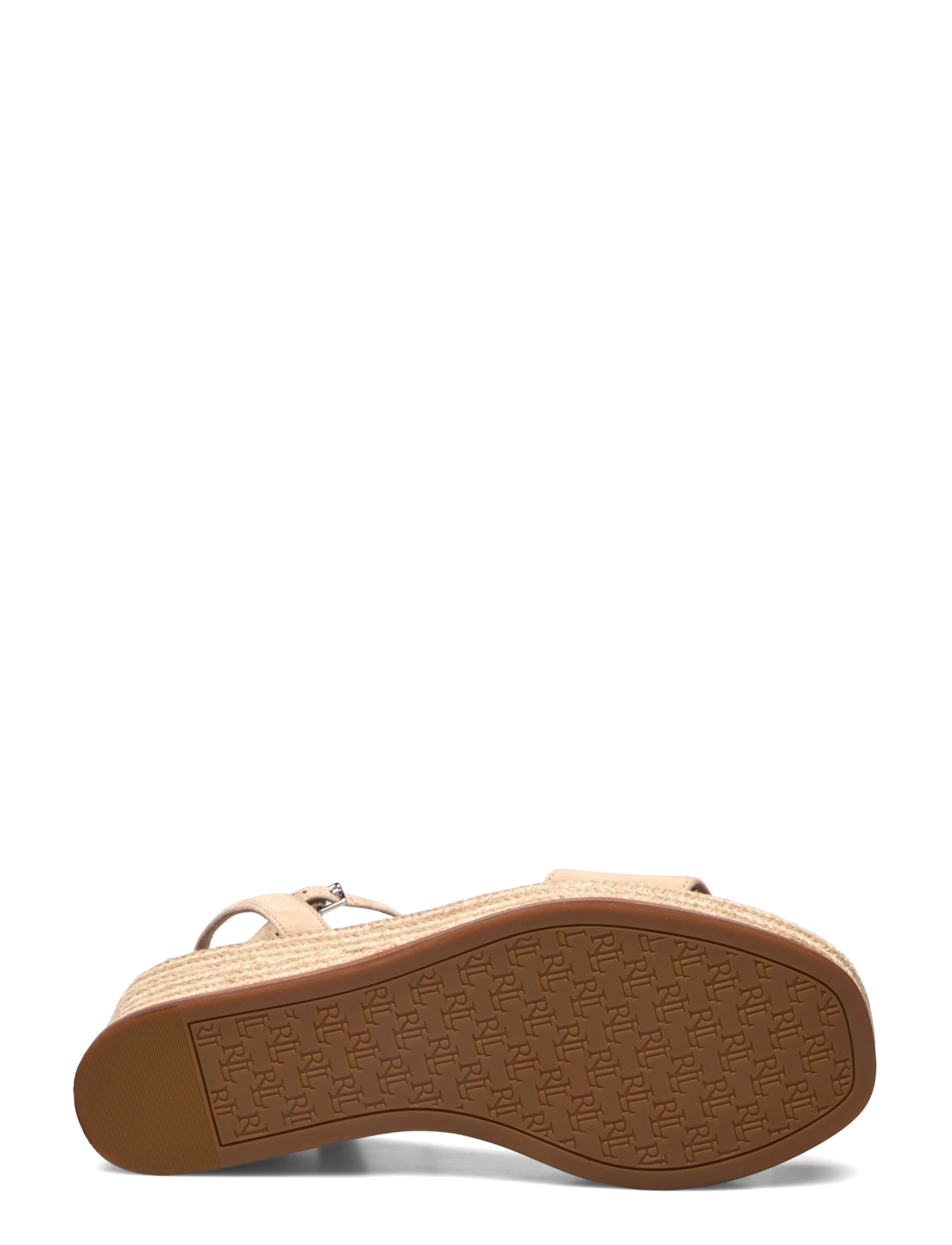 Lauren Ralph Lauren - Leona Suede Espadrille - espadrilles à talons - sand dune - 4