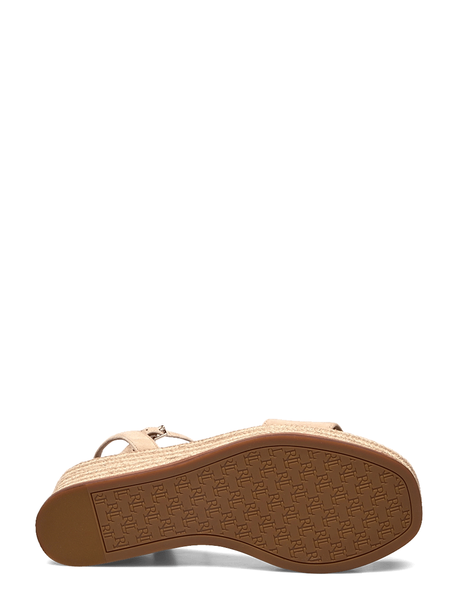 Lauren Ralph Lauren - Leona Suede Espadrille - kontsaga espadrillid - sand dune - 4