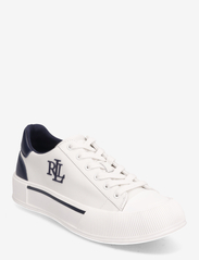 Daisie Leather Sneaker - SNOW WHITE/REFINE
