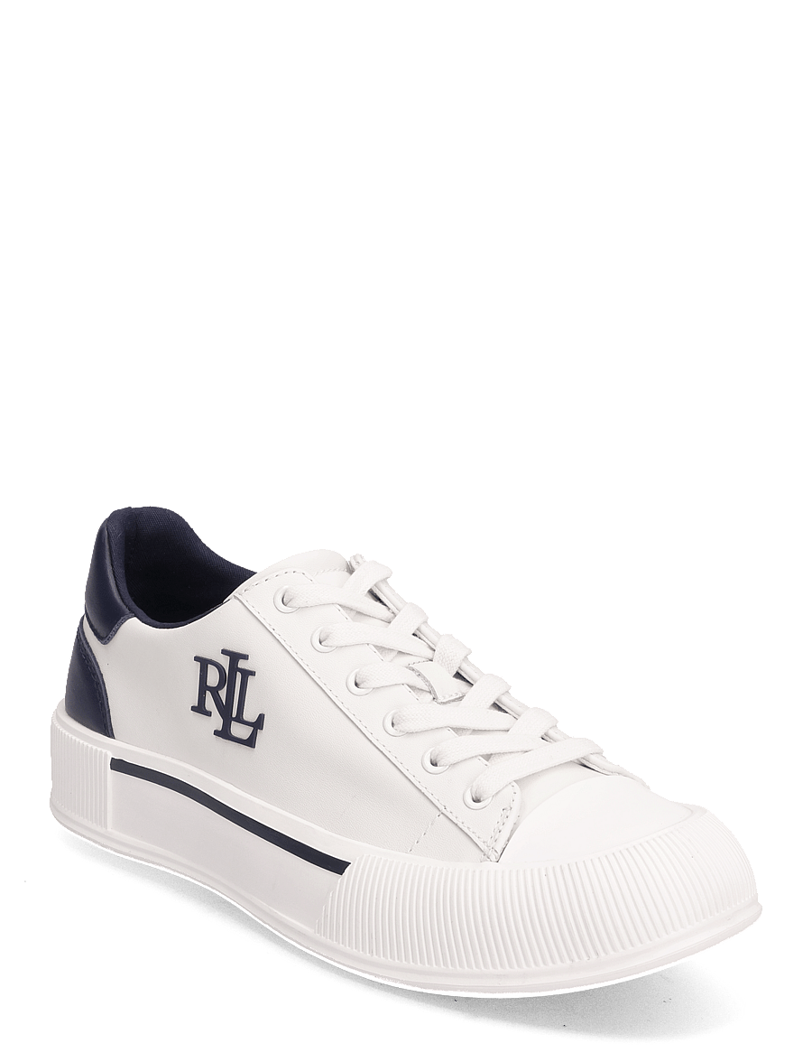 Lauren Ralph Lauren - Daisie Leather Sneaker - snow white/refine - 0
