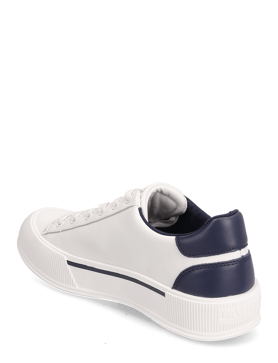 Lauren Ralph Lauren - Daisie Leather Sneaker - snow white/refine - 2
