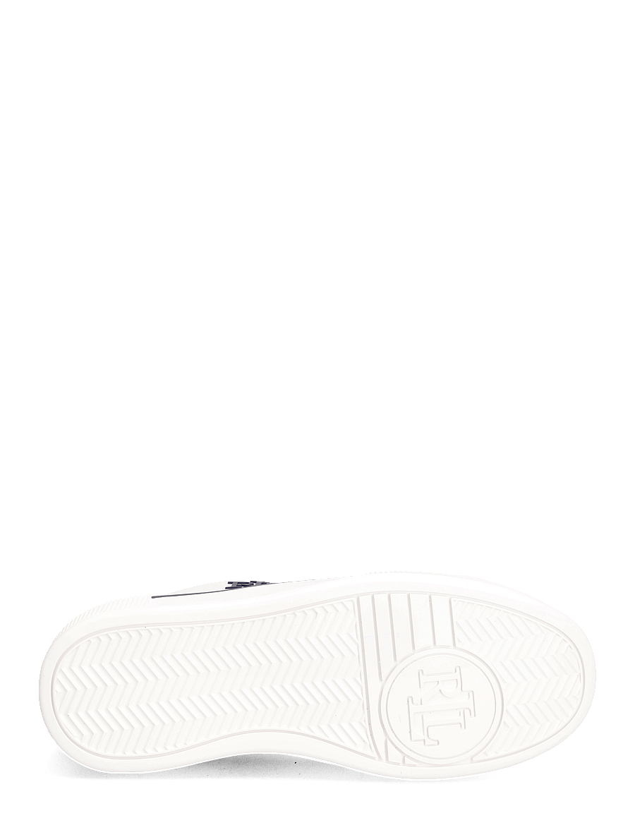 Lauren Ralph Lauren - Daisie Leather Sneaker - snow white/refine - 4