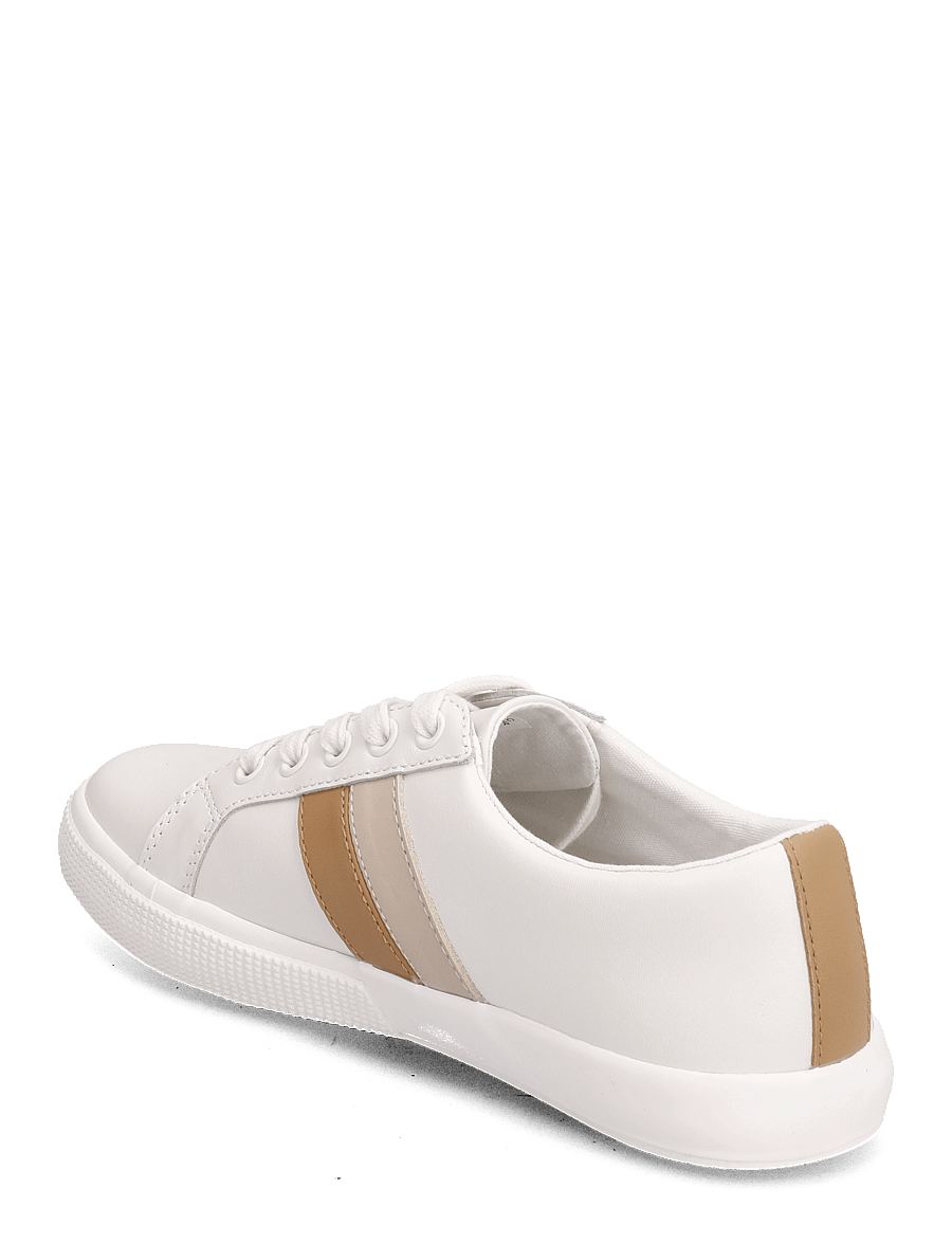 Lauren Ralph Lauren - Janson II Leather Sneaker - sutvirtinimas - snow white/explor - 2