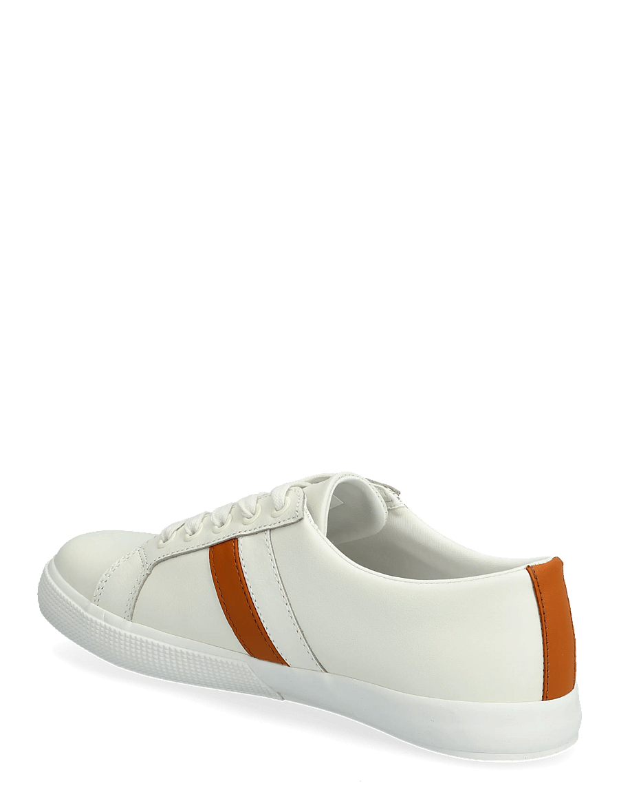 Lauren Ralph Lauren - Janson II Leather Sneaker - konfirmation - snw wht/clssc crm - 1