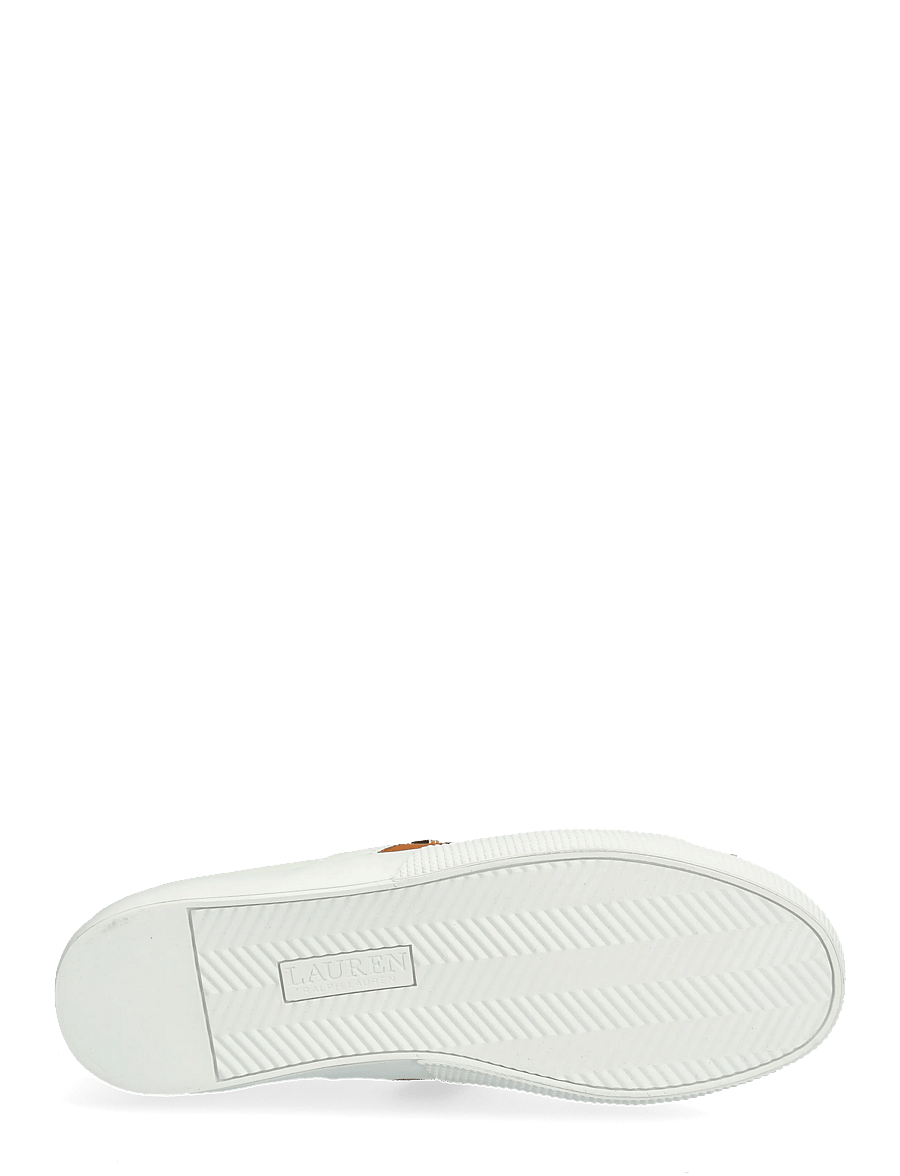 Lauren Ralph Lauren - Janson II Leather Sneaker - konfirmation - snw wht/clssc crm - 4
