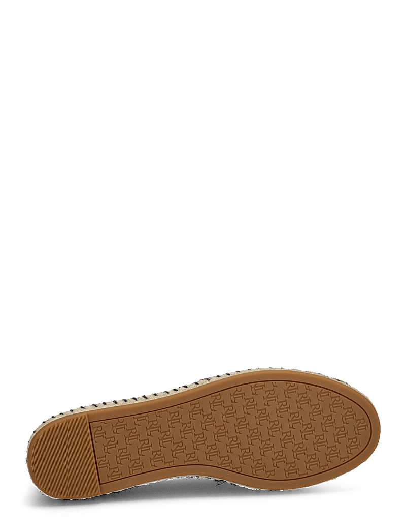 Lauren Ralph Lauren - Cameryn III Canvas & Leather Espadrille - espadrillos - ntrl/black/black - 4