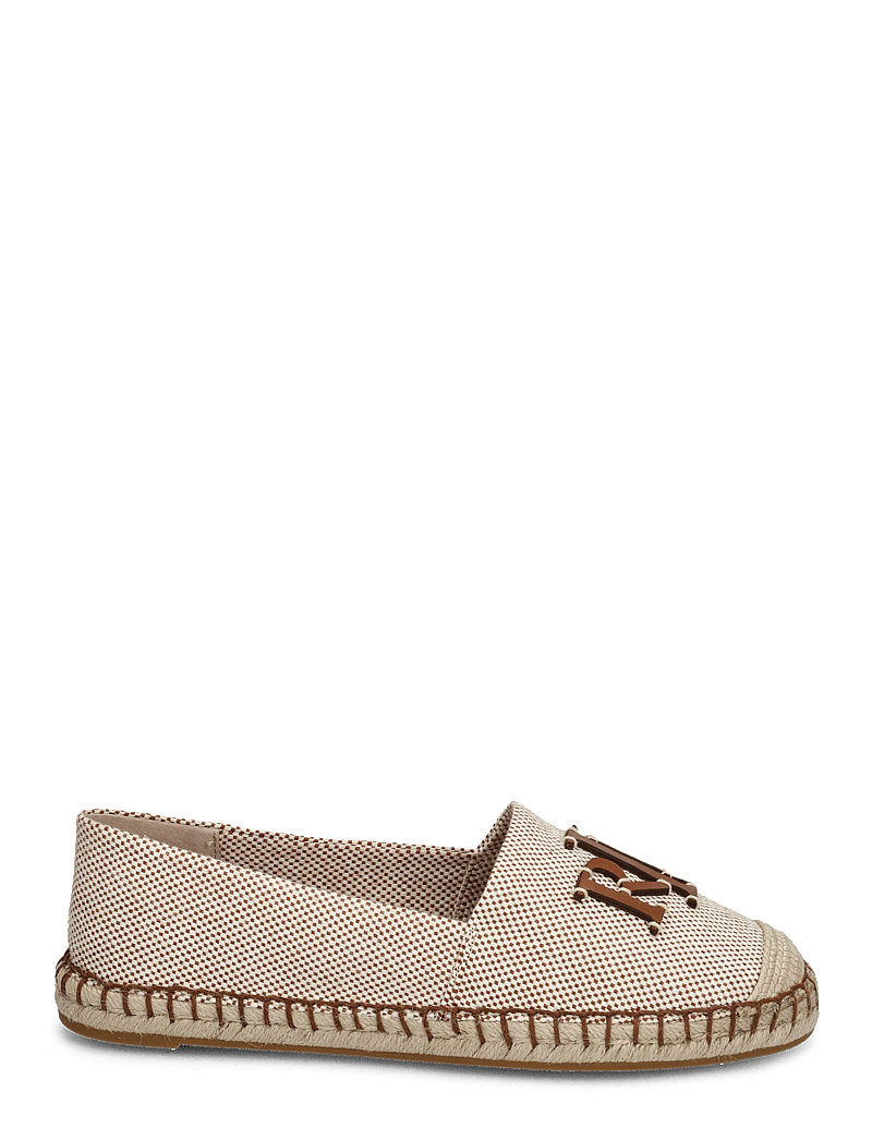 Lauren Ralph Lauren - Cameryn III Canvas & Leather Espadrille - espadrilles - ntrl/deep sddl tn - 1