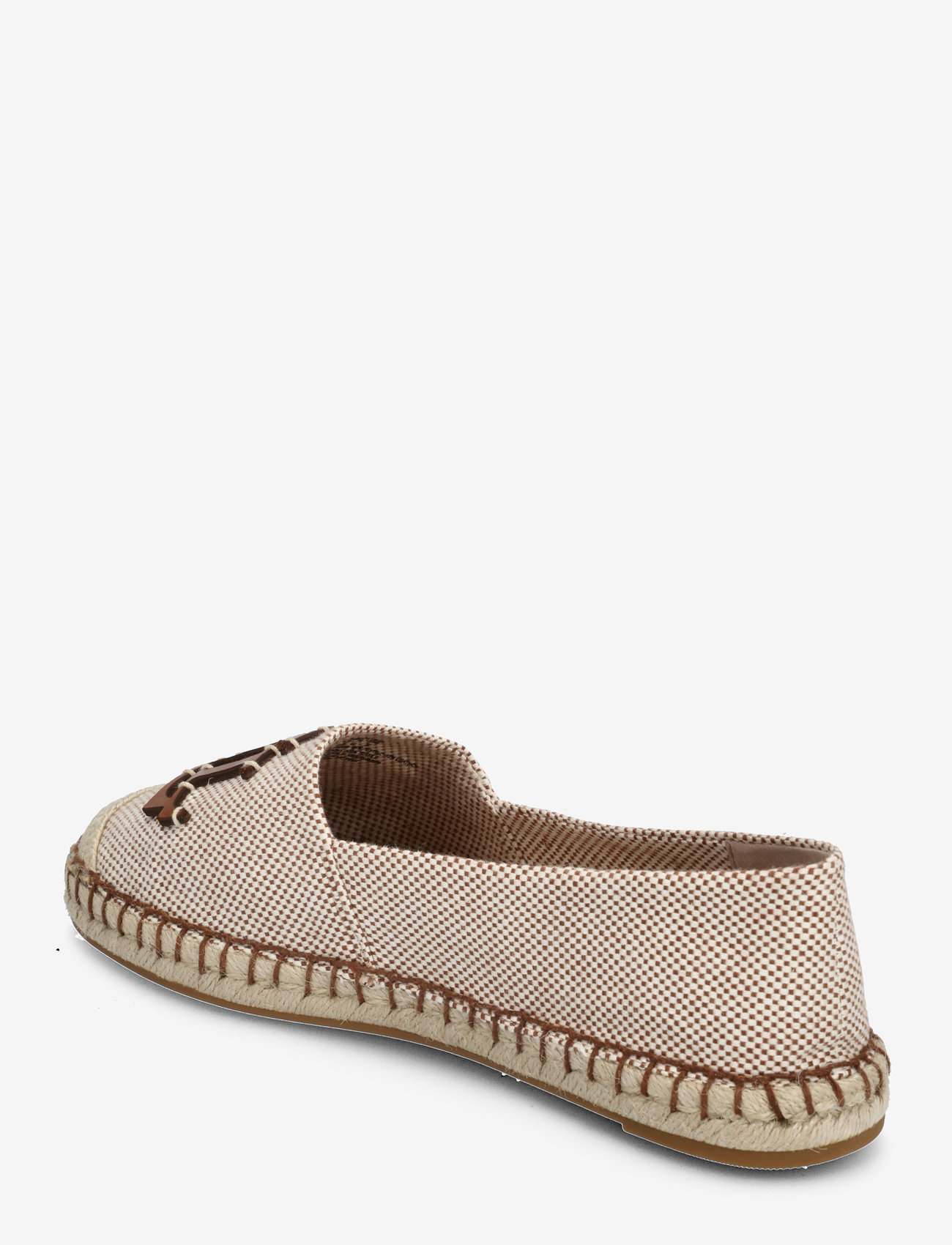 Lauren Ralph Lauren - Cameryn III Canvas & Leather Espadrille - espadrilles - ntrl/deep sddl tn - 2