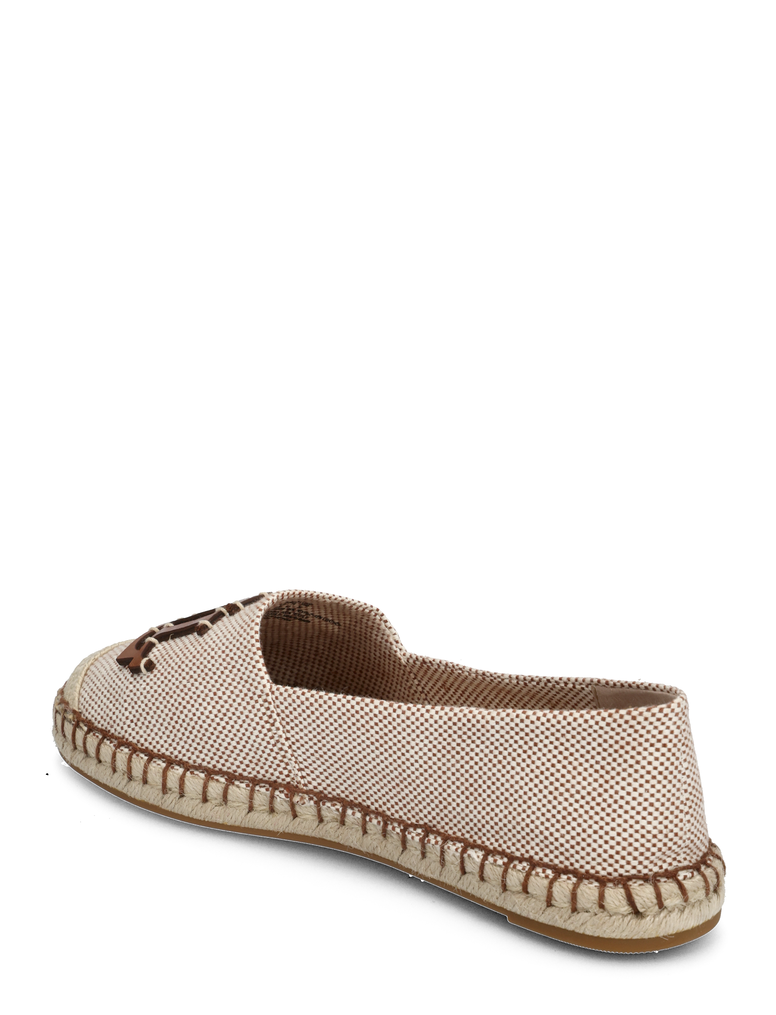 Lauren Ralph Lauren - Cameryn III Canvas & Leather Espadrille - espadrillos - ntrl/deep sddl tn - 2