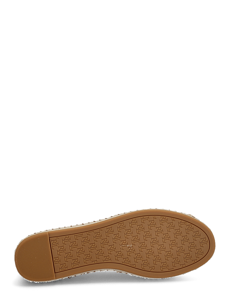 Lauren Ralph Lauren - Cameryn III Canvas & Leather Espadrille - espadrilles - ntrl/deep sddl tn - 4