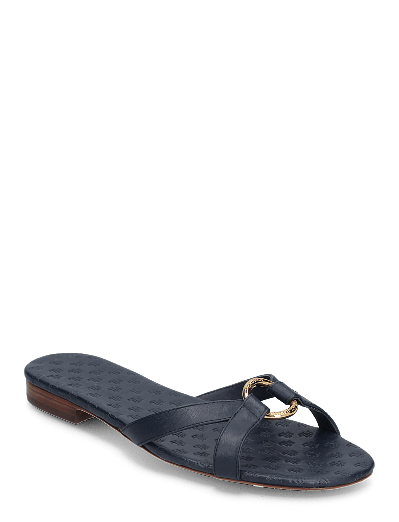 Lauren Ralph Lauren Emmy Nappa Leather Slide Sandal (RAF802935539) Flat sandals