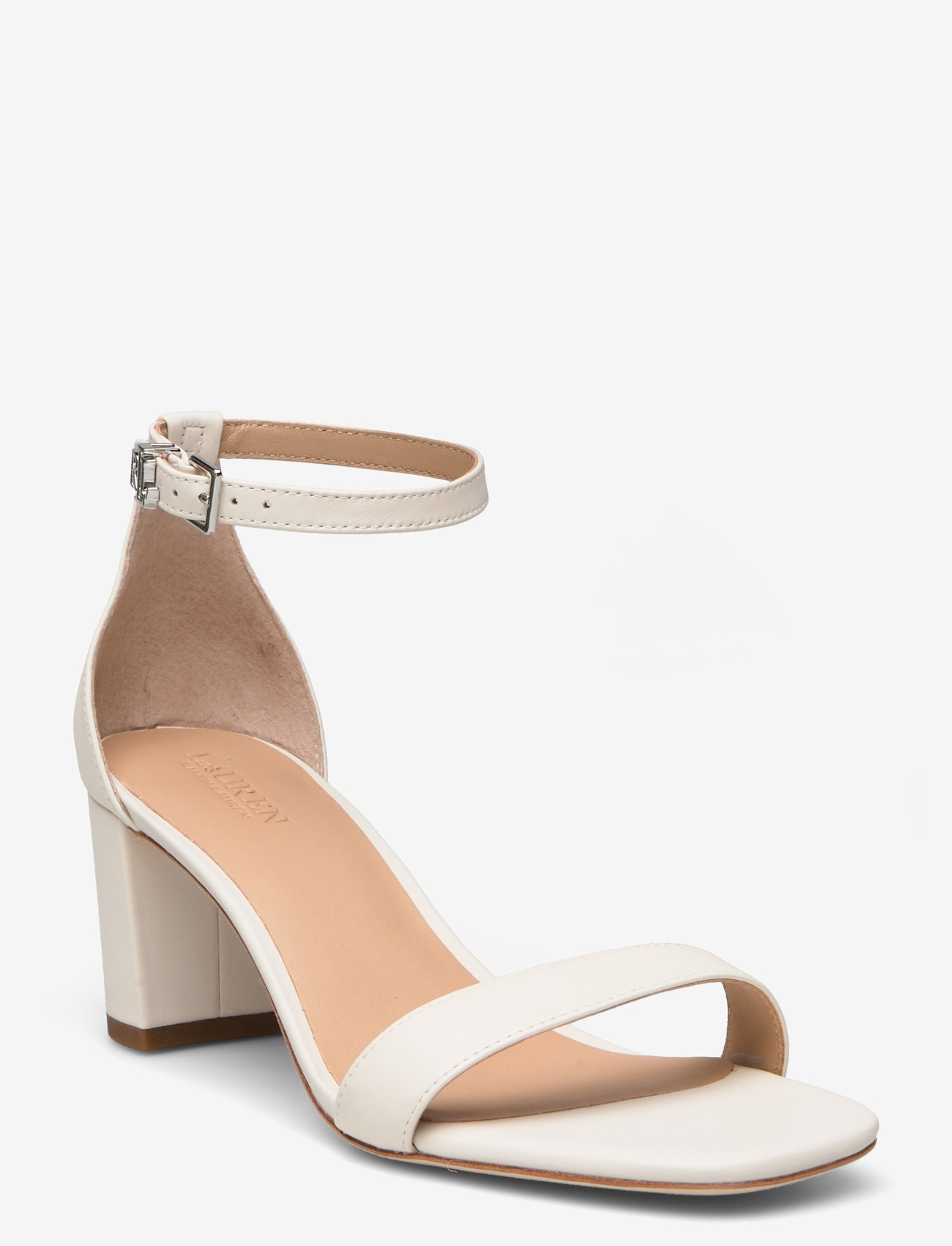 Lauren Ralph Lauren Logan Nappa Leather Sandal (RAF802935561) Wedding  shoes