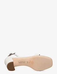 Lauren Ralph Lauren - Logan Nappa Leather Sandal - aukštakulnės basutės - soft white - 4