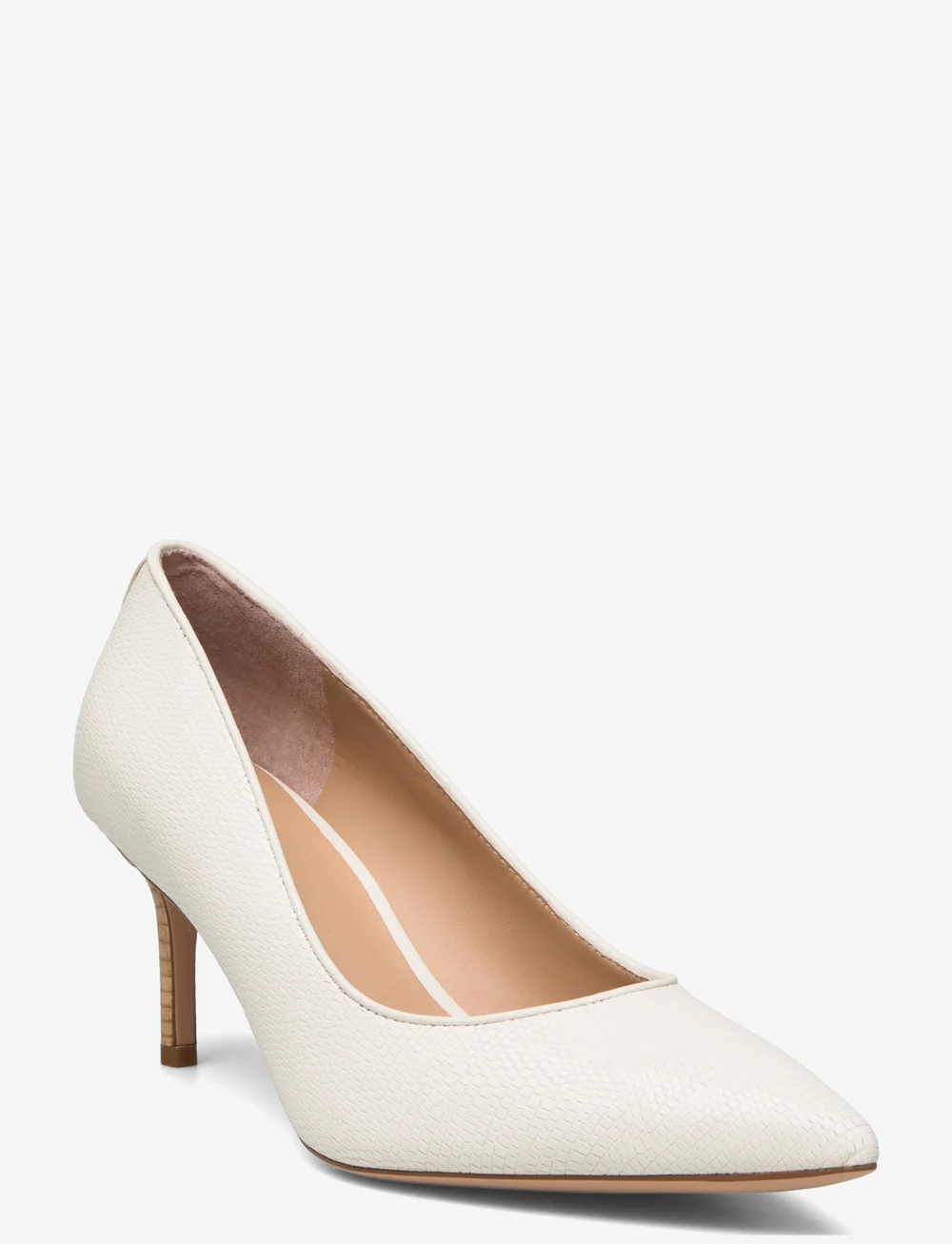 Ralph lauren white 2024 pumps