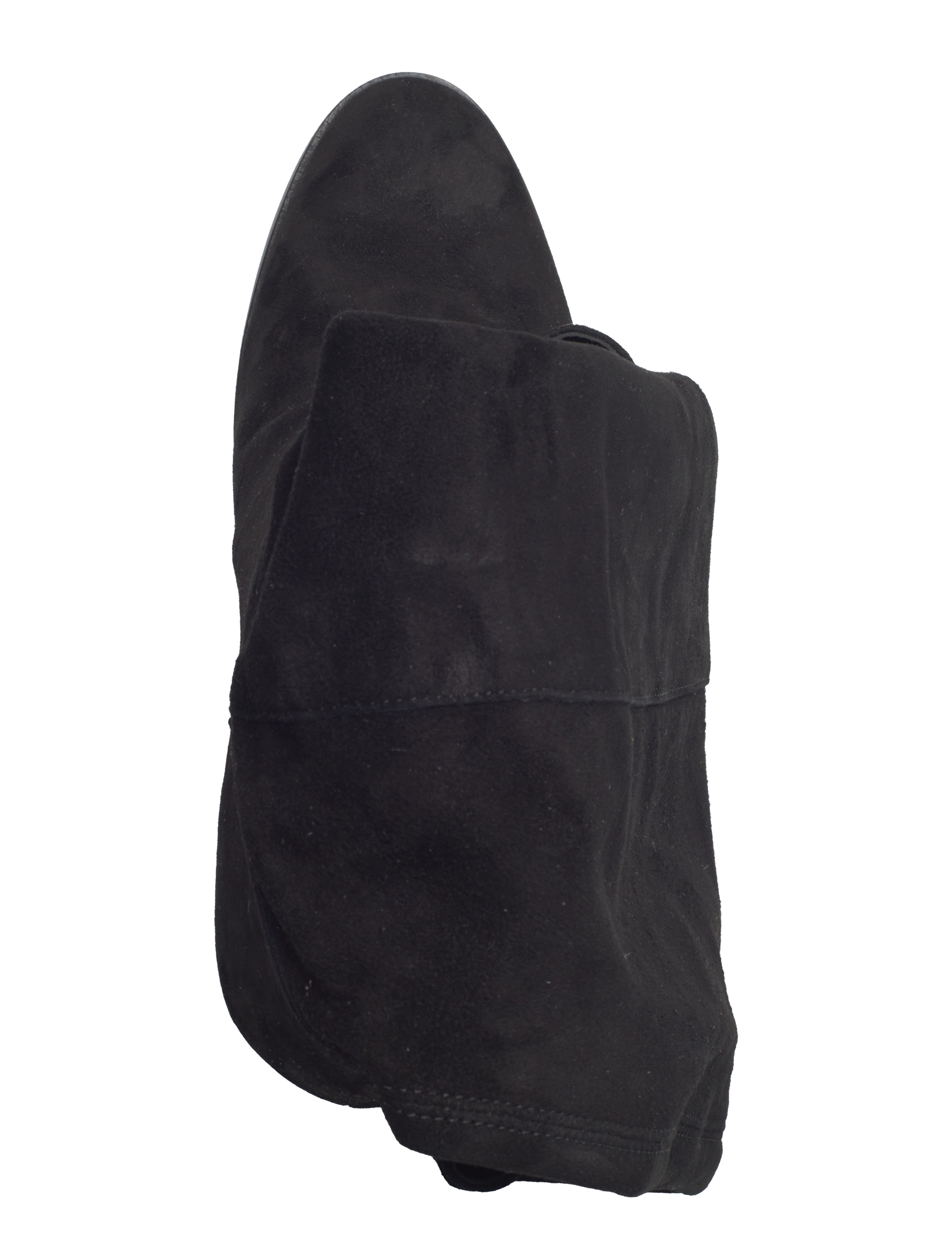 Lauren Ralph Lauren - SHEEP SUEDE-ARTIZAN TALL-BO-TAL - bottes hautes au genou - black - 3
