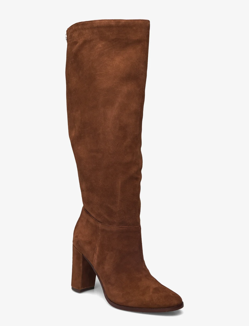 Lauren Ralph Lauren - Artizan Suede Tall Boot - höga stövlar - tobacco - 0
