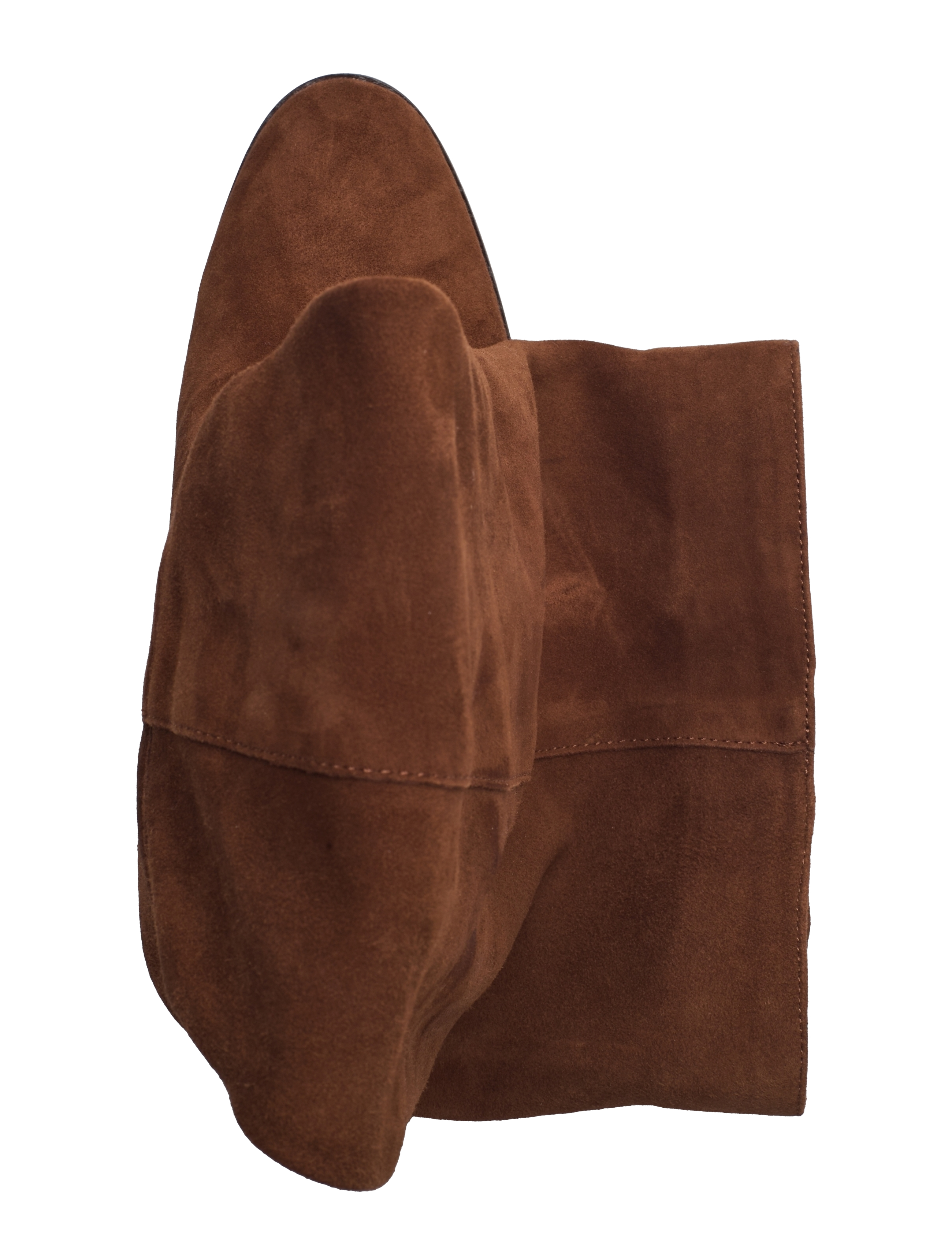 Lauren Ralph Lauren - SHEEP SUEDE-ARTIZAN TALL-BO-TAL - langskaftede støvler - tobacco - 3