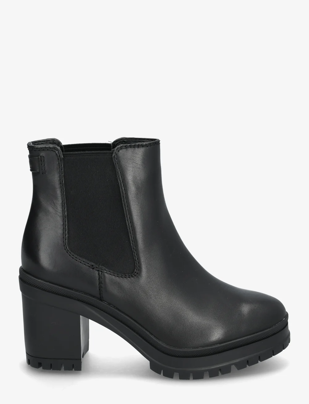 Lauren Ralph Lauren - Cailie Leather Bootie - botki na obcasie - black - 1