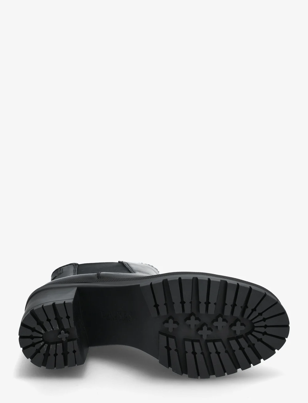 Lauren Ralph Lauren - Cailie Leather Bootie - botki na obcasie - black - 4