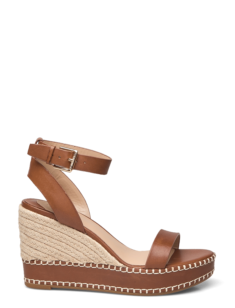 Lauren Ralph Lauren - Hilarie Burnished Leather Espadrille - espadrillid - deep saddle tan - 1