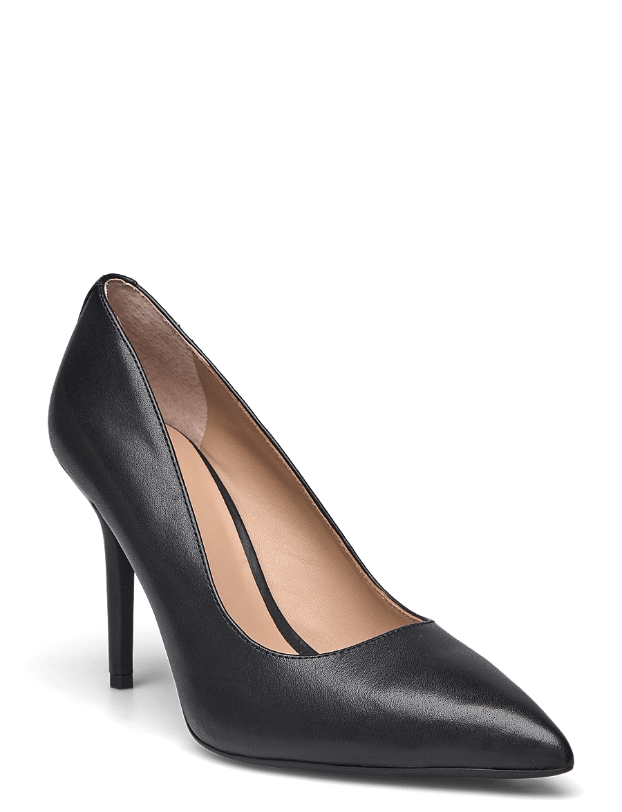 Lauren Ralph Lauren - Lindella II Burnished Leather Pump - black - 0