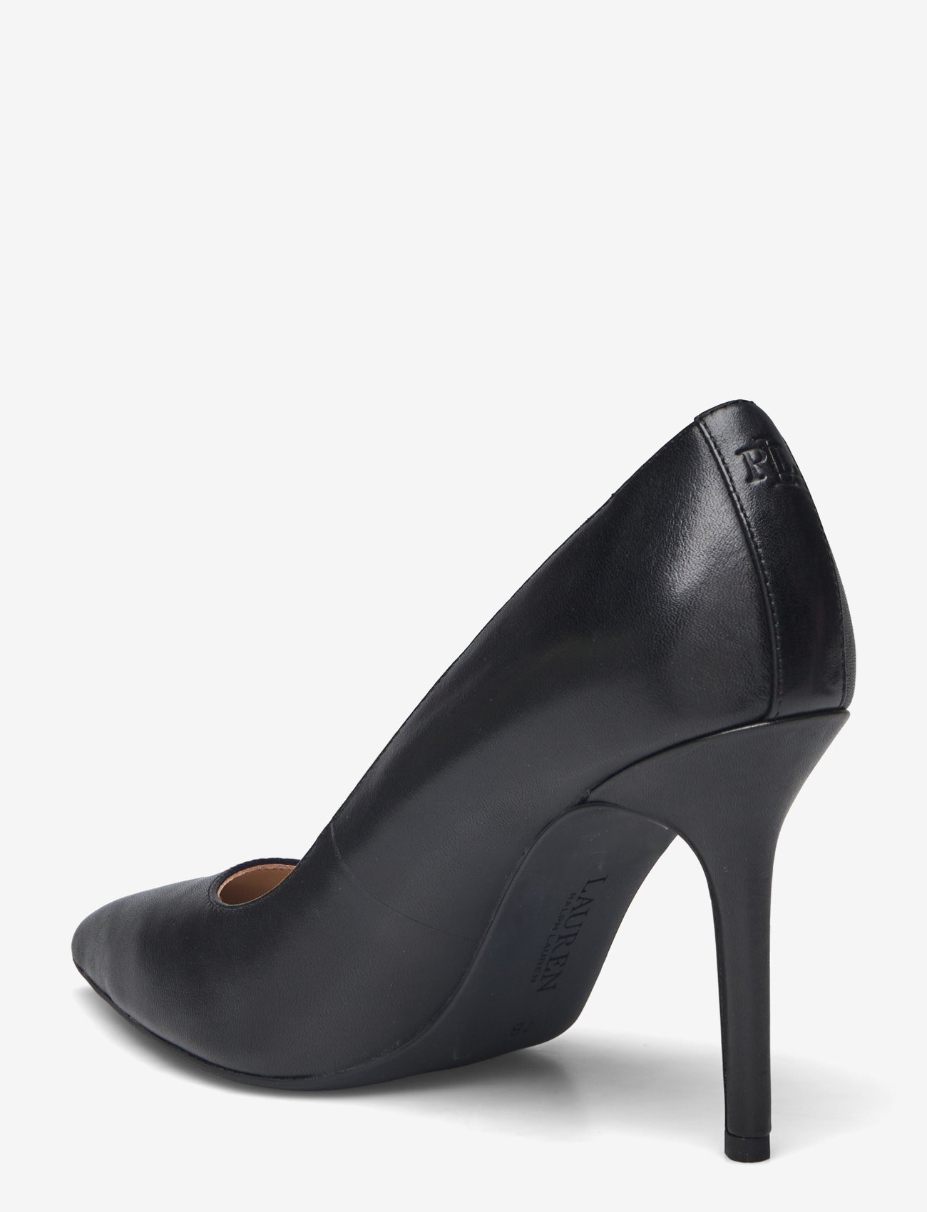 Lauren Ralph Lauren - Lindella II Burnished Leather Pump - black - 2