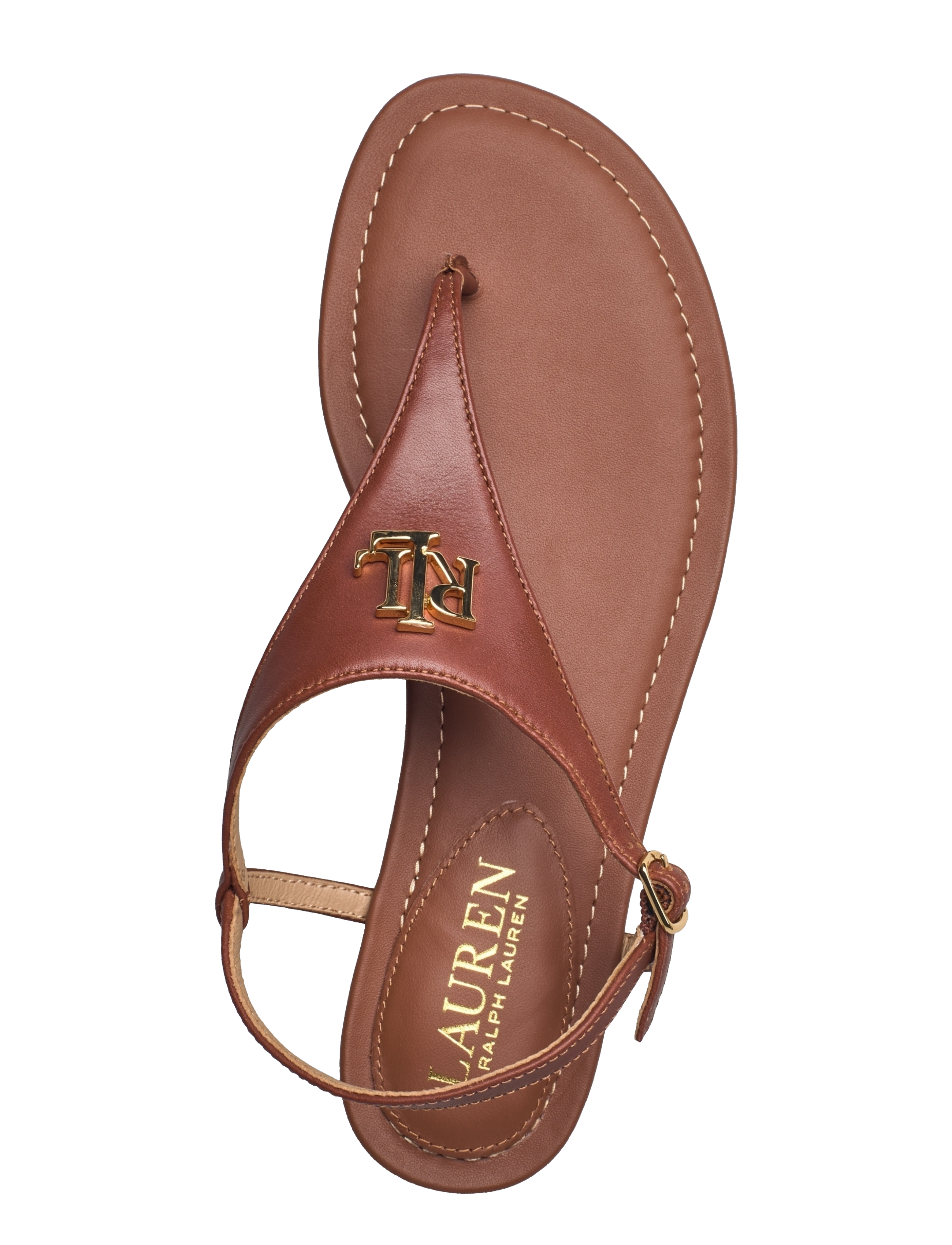 Lauren Ralph Lauren - BURNISHED CALF-ELLINGTON-SN-CSL - deep saddle tan - 3