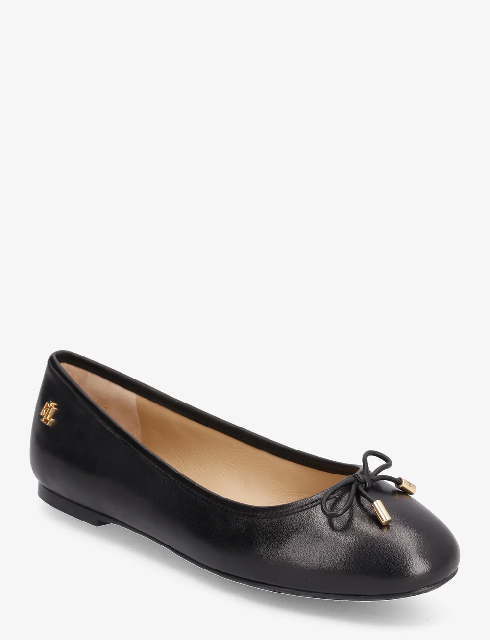 Lauren Ralph Lauren - Jayna Leather Flat - besondere anlässe - black - 0