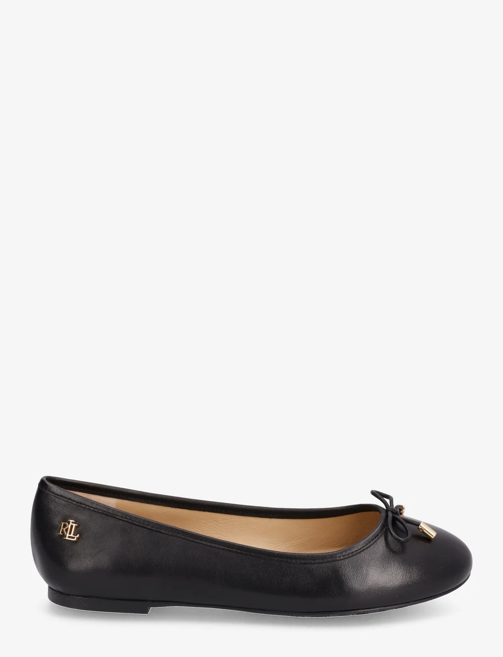 Lauren Ralph Lauren - Jayna Leather Flat - besondere anlässe - black - 1