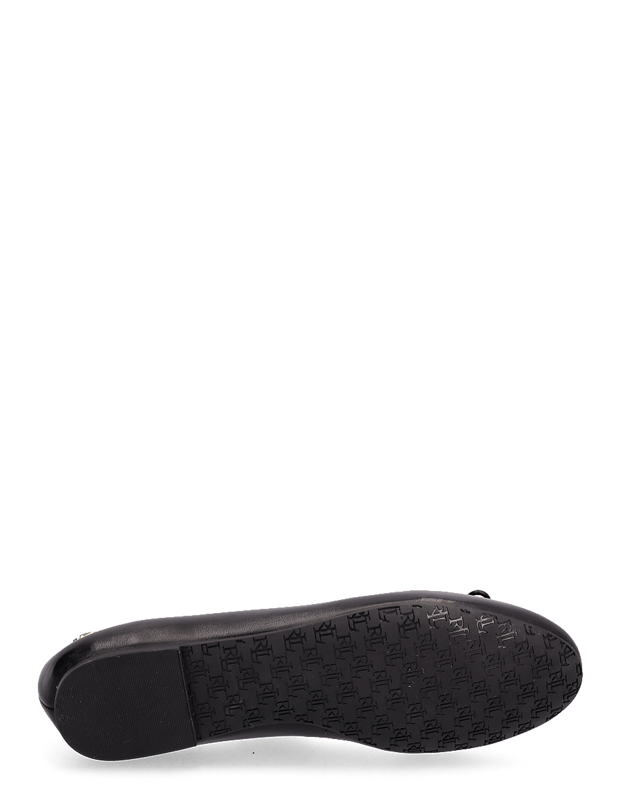 Lauren Ralph Lauren - Jayna Leather Flat - besondere anlässe - black - 4