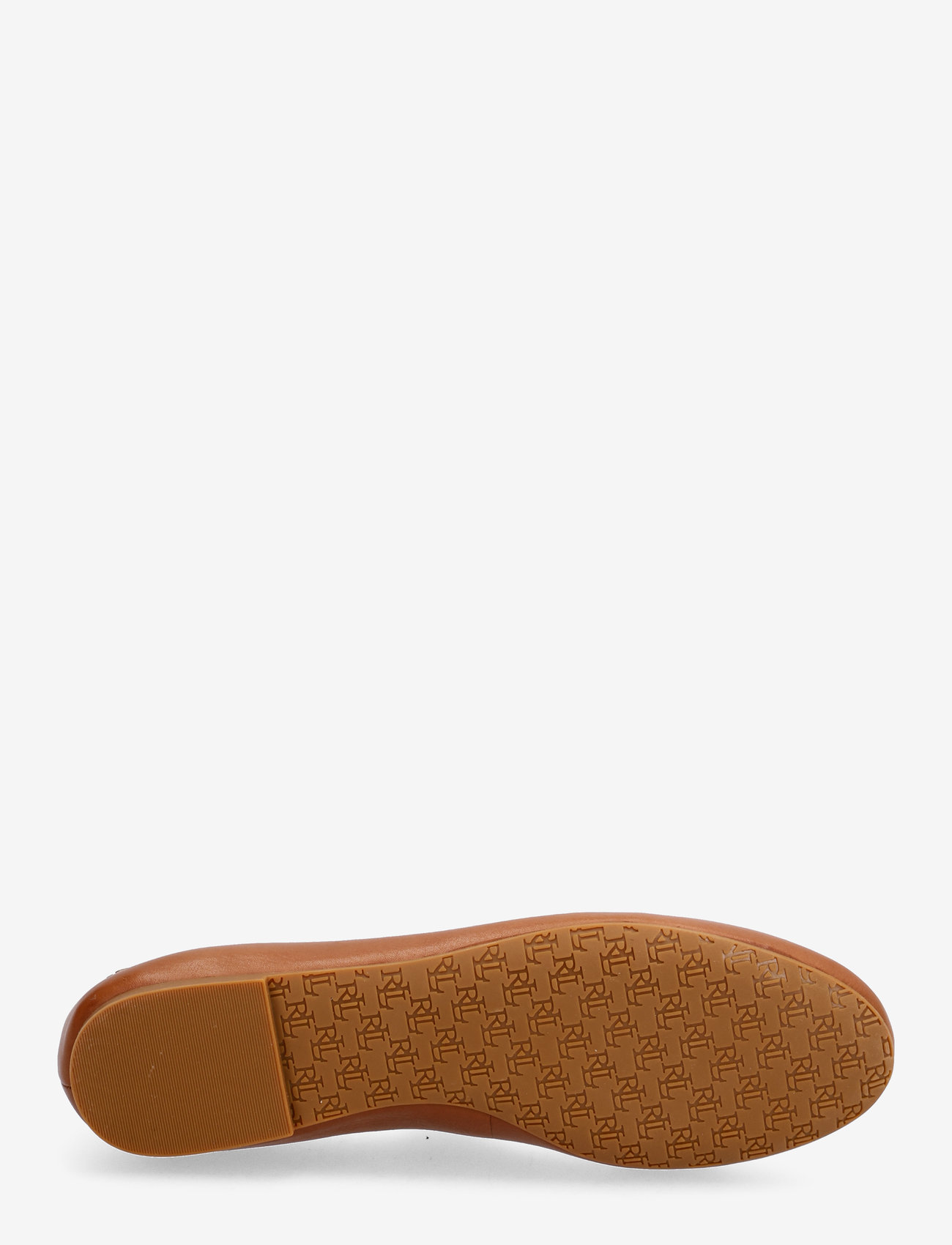 Lauren Ralph Lauren - Jayna Leather Flat - special occasions - deep saddle tan - 4