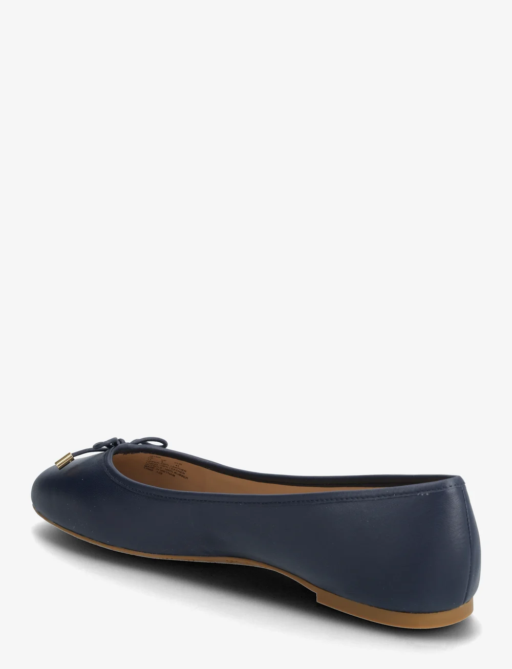 Lauren Ralph Lauren - Jayna Nappa Leather Flat - special occasions - refined navy - 2