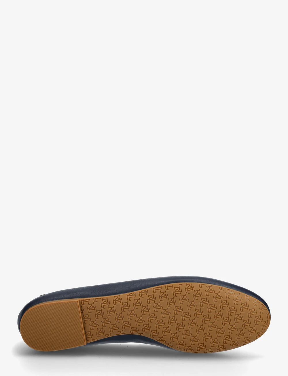 Lauren Ralph Lauren - Jayna Nappa Leather Flat - special occasions - refined navy - 4