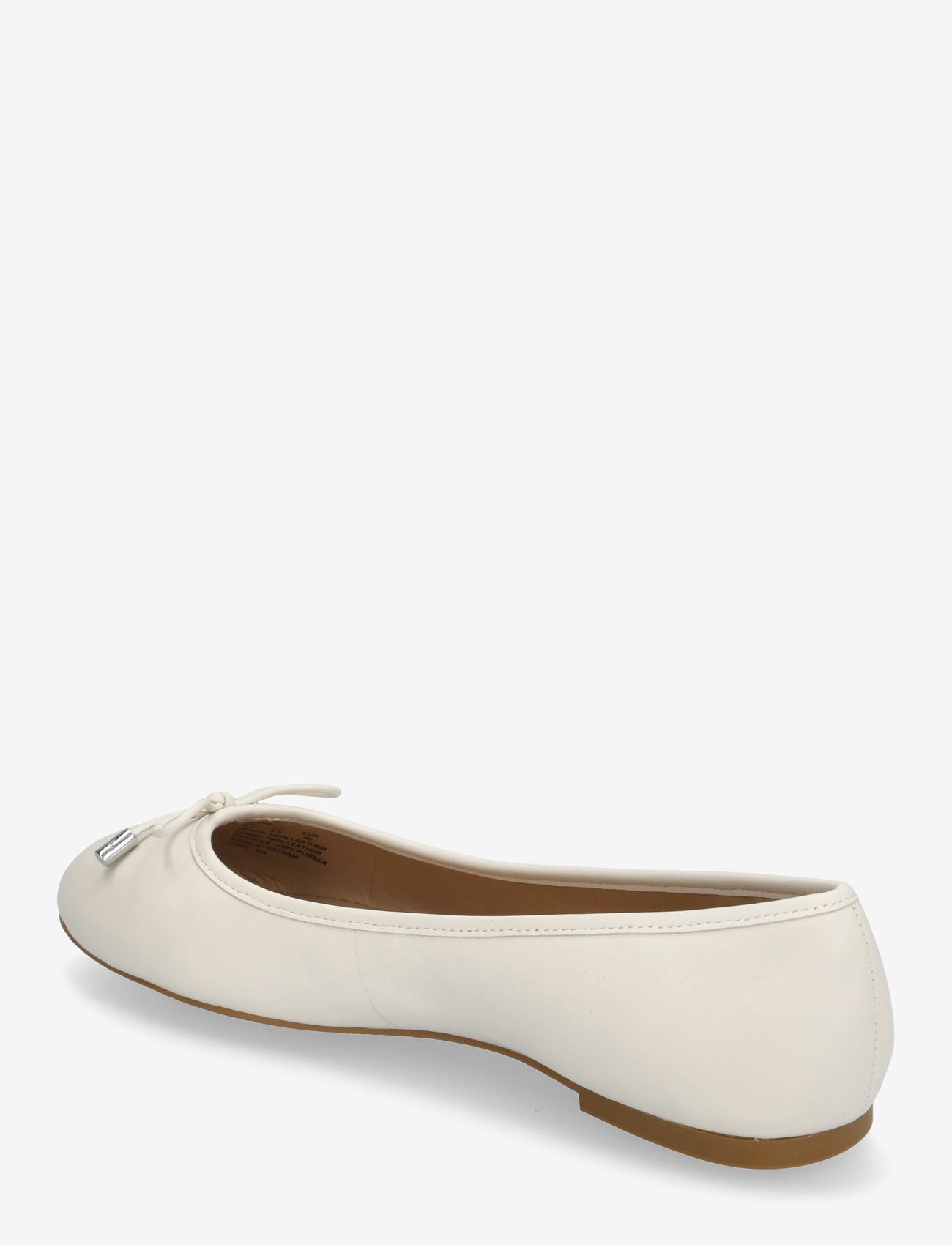 Lauren Ralph Lauren - Jayna Nappa Leather Flat - konfirmationstøj - soft white - 2