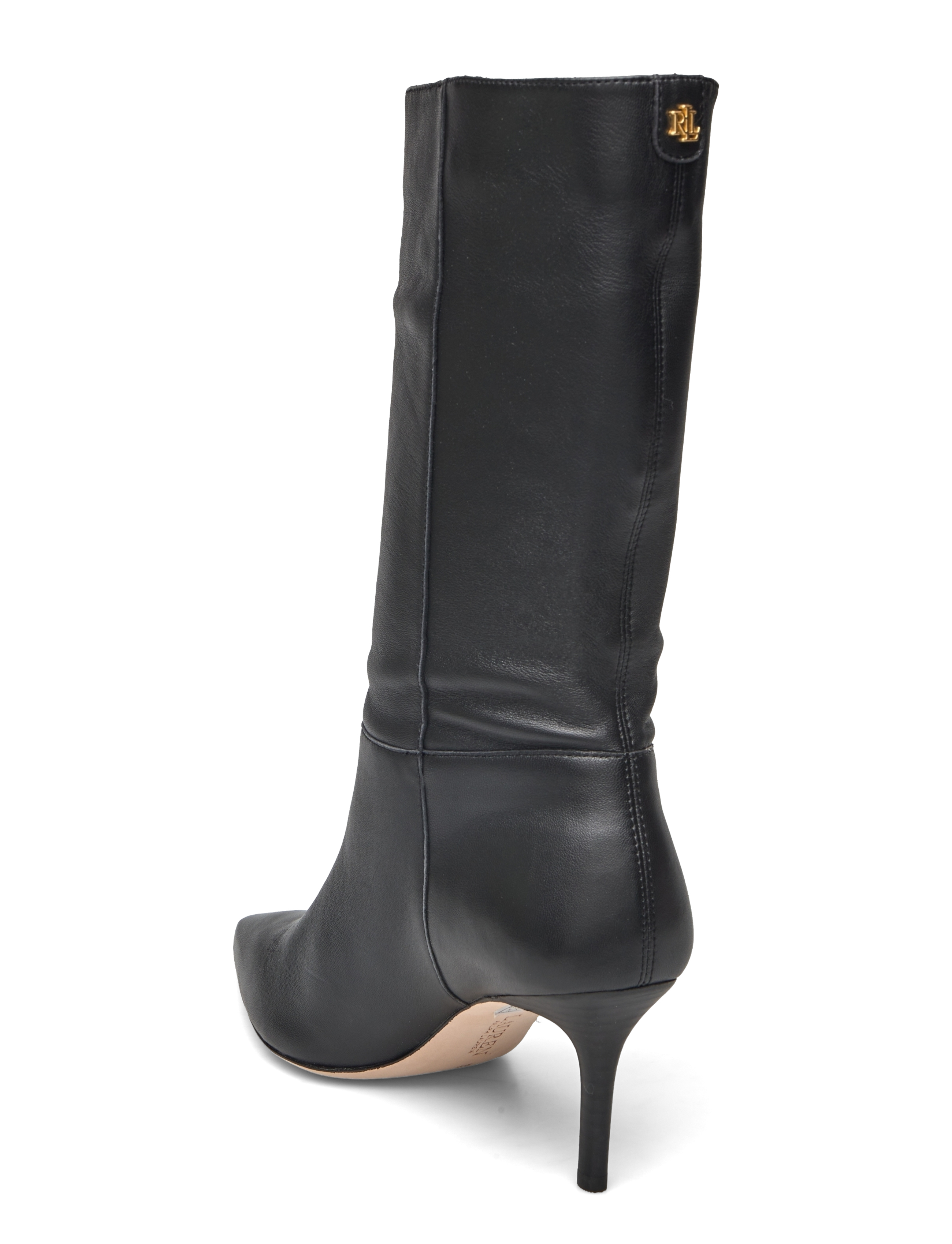 Lauren Ralph Lauren - Leannah Nappa Leather Boot - black - 2