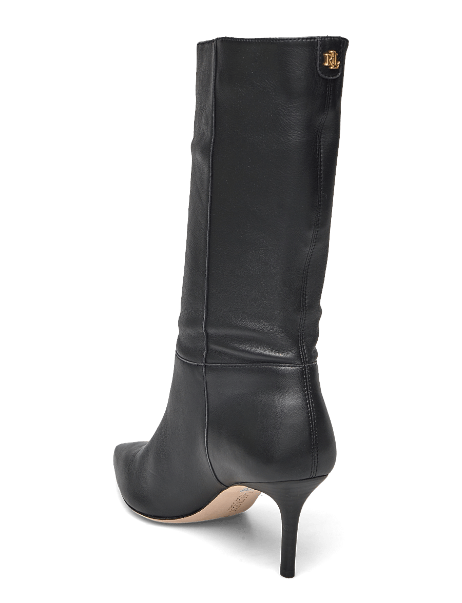 Lauren Ralph Lauren - Leannah Nappa Leather Boot - black - 2