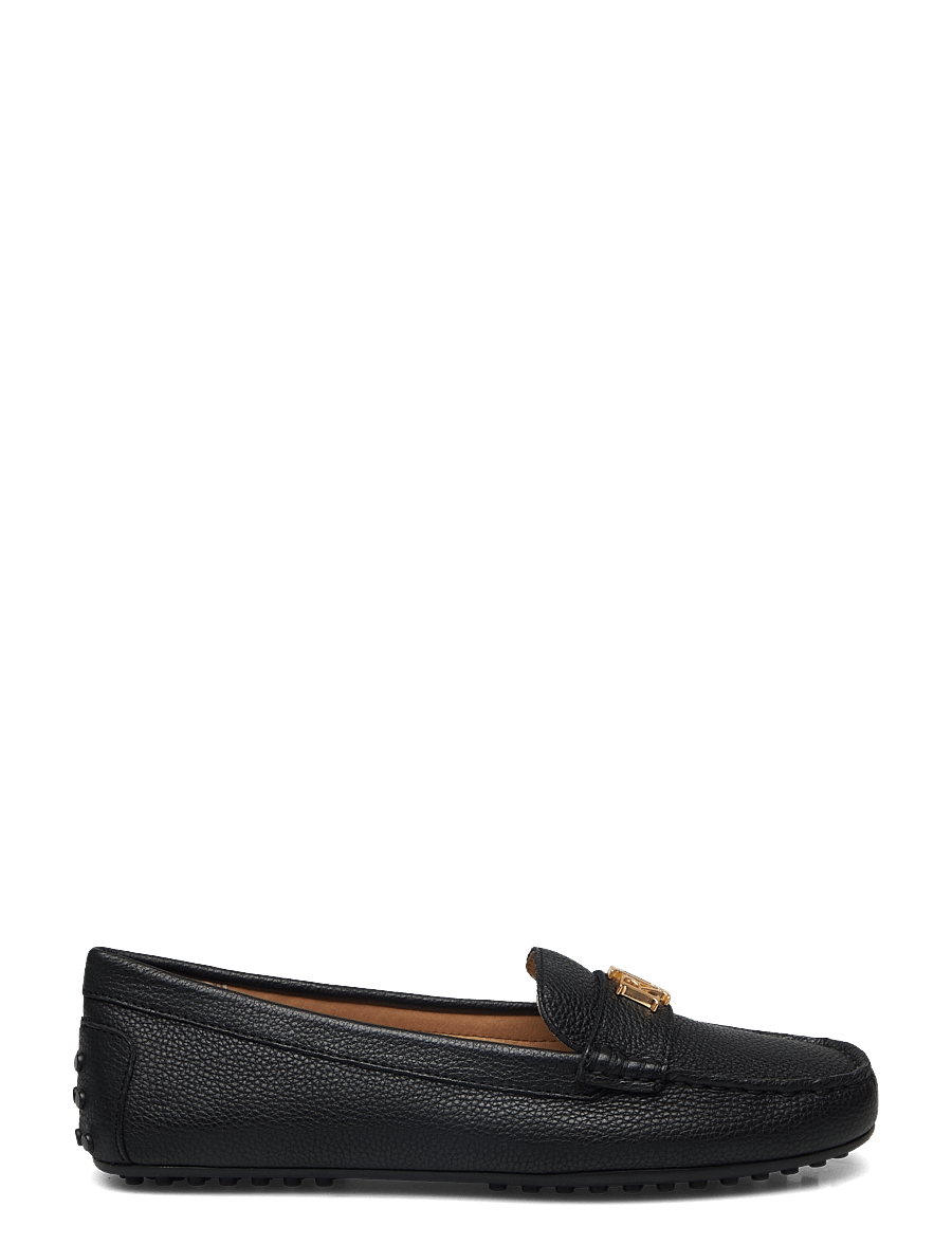 Lauren Ralph Lauren - Barnsbury Pebbled Leather Driver - bootsschuhe - black - 1
