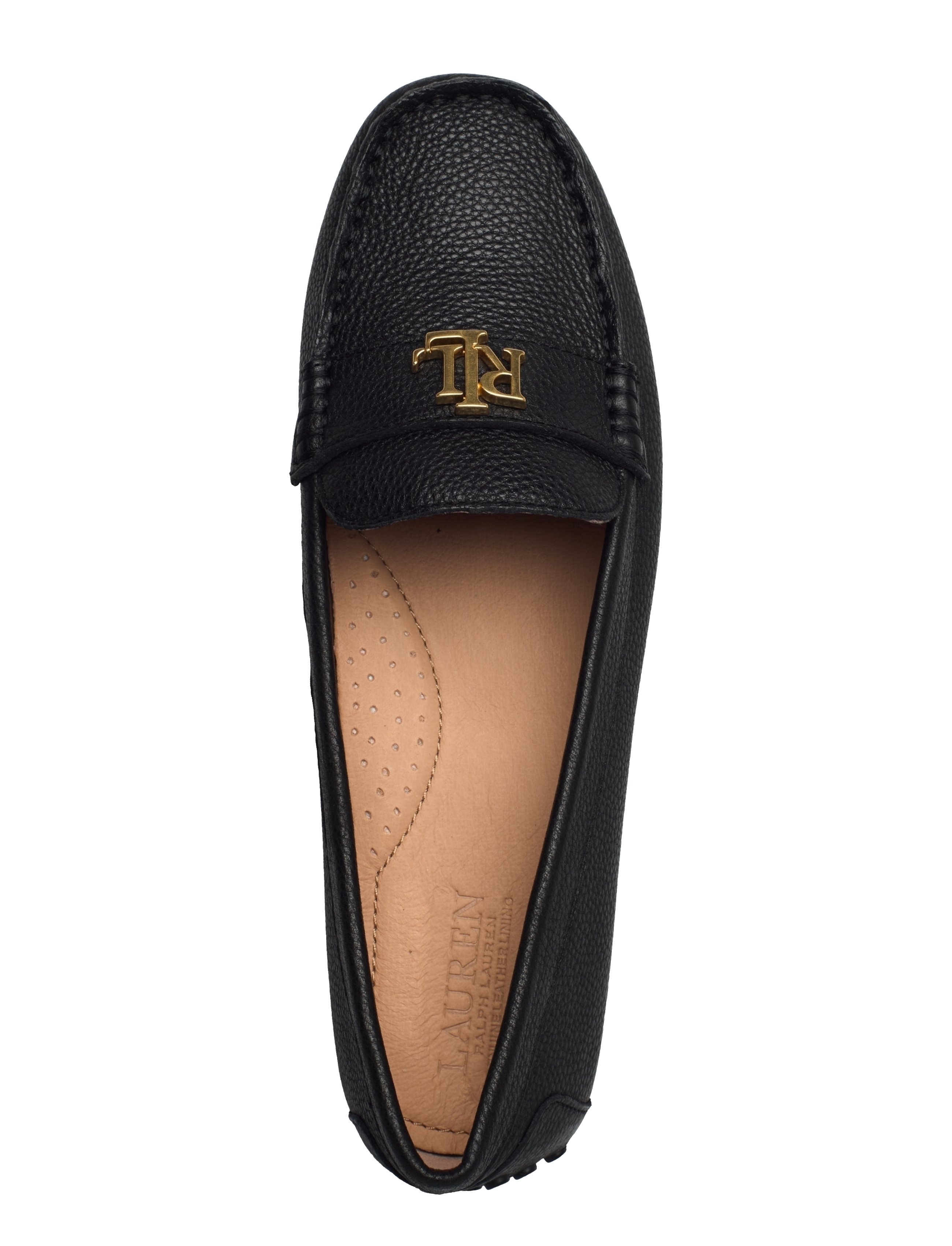 Lauren Ralph Lauren - Barnsbury Pebbled Leather Driver - black - 3