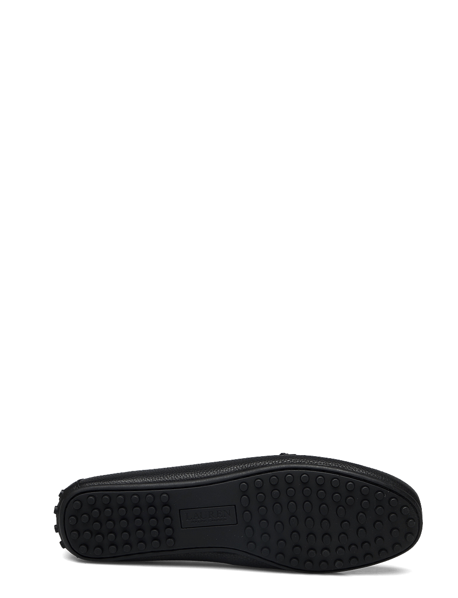 Lauren Ralph Lauren - Barnsbury Pebbled Leather Driver - bootsschuhe - black - 4