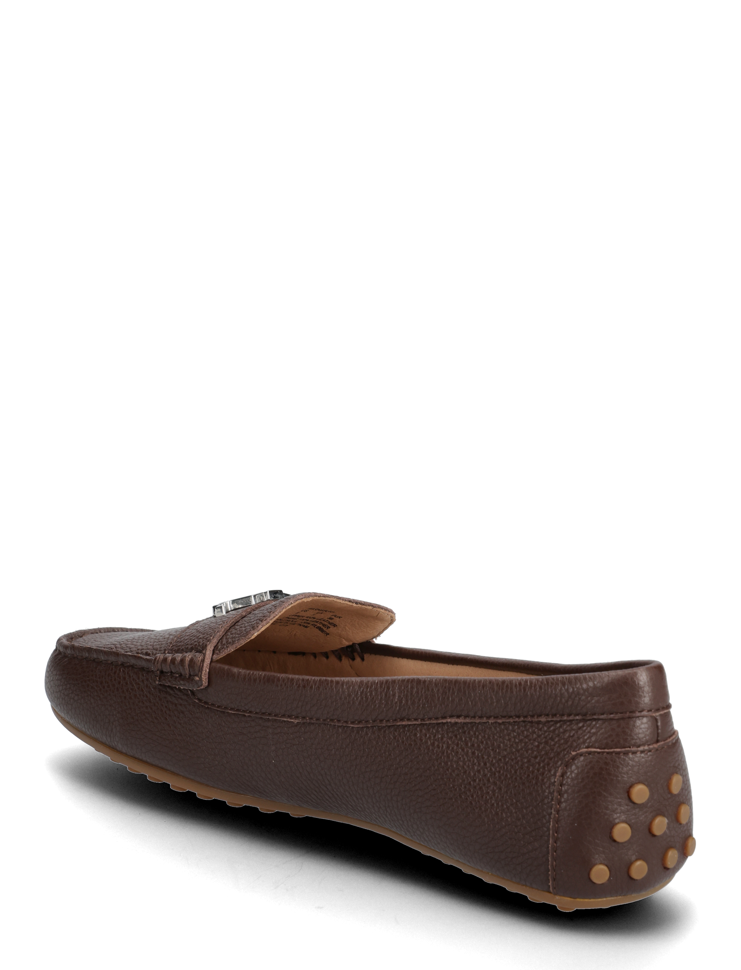 Lauren Ralph Lauren - Barnsbury Pebbled Leather Driver - dark hickory - 2