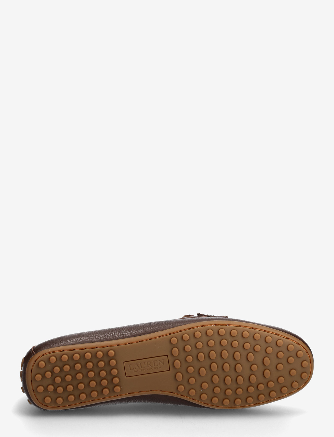 Lauren Ralph Lauren - Barnsbury Pebbled Leather Driver - dark hickory - 4