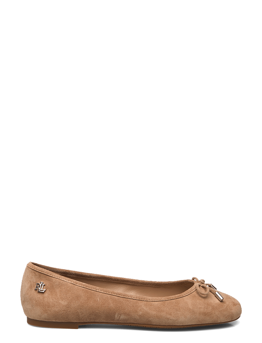 Lauren Ralph Lauren - Jayna Suede Flat - camel - 1