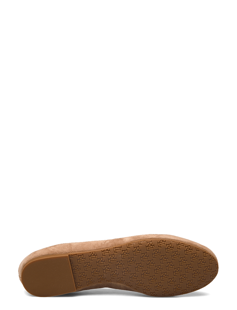 Lauren Ralph Lauren - Jayna Suede Flat - camel - 4