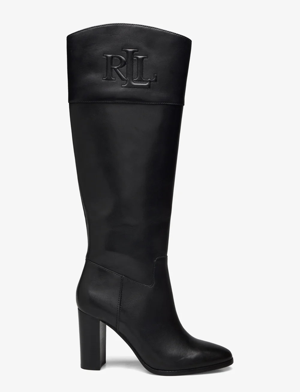 Lauren Ralph Lauren Page Ii Burnished Leather Tall Boot Long boots Boozt